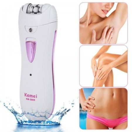 Kemei KM-290R Mini Rechargeable Washable Hair Remover