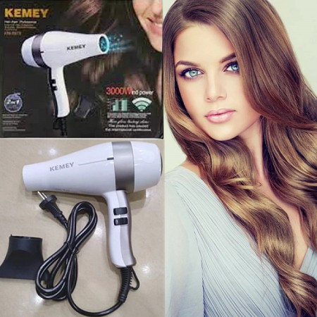 KEMEY KM-5813 PROFESSIONAL HAIR DRYER 3000W WIND POWER