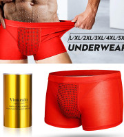 1Pcs Magnetic Underwear for men Viane Klcin anti bacterial free size cotton Boxer underwear