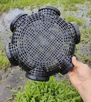 Outdoor Fishing Cage Basket (4 pcs) S