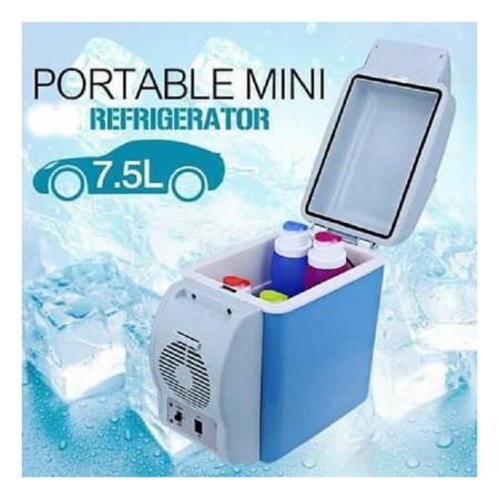 Portable Refrigerator 12V, 6L Mini Fridge For Cooling & Warming in Travel